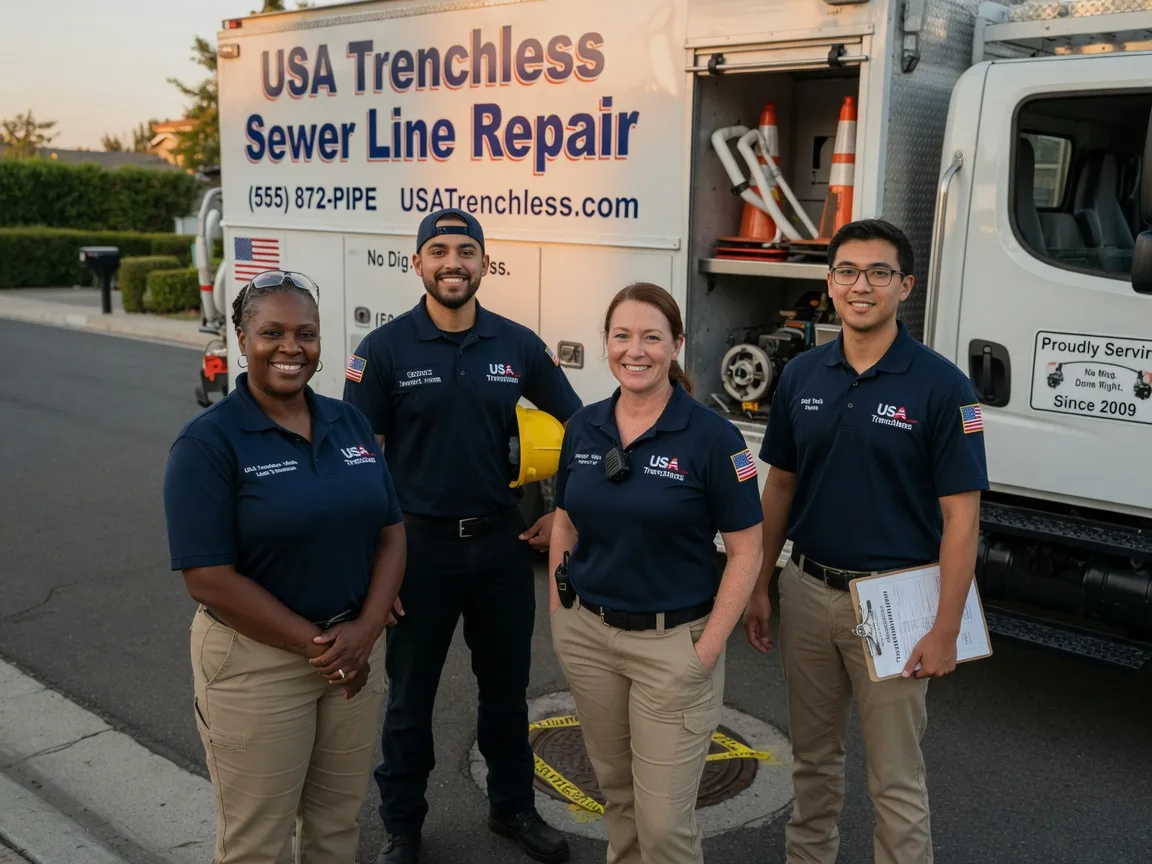 Sewer Line Repair company in Camden, MI